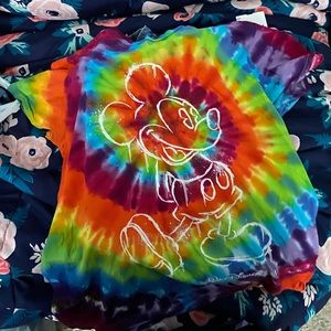 Tie Dye Mickey Shirt